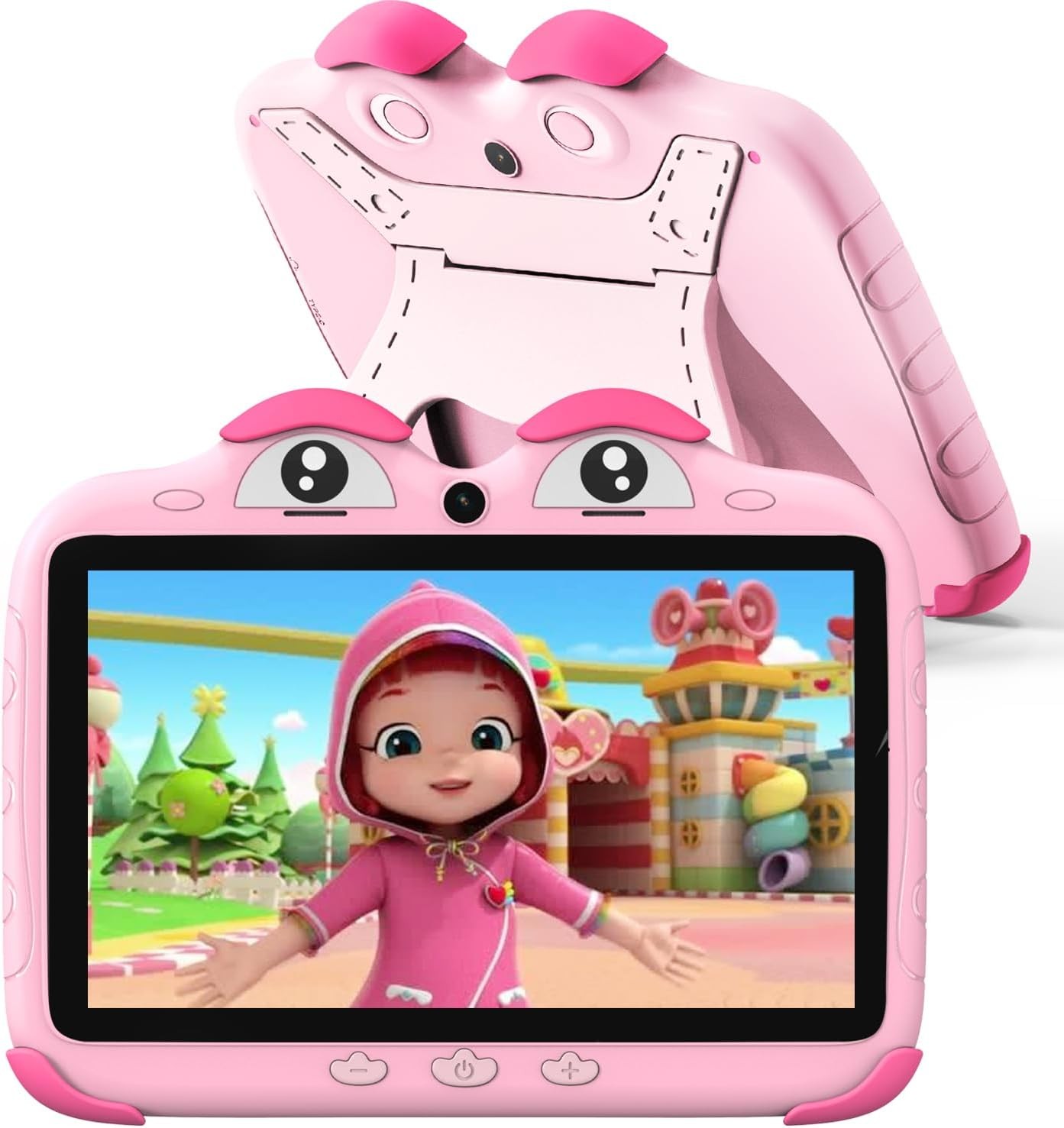Kids Tablet 7 Inch 32GB 64GB Expanded with WiFi, Toddler Tablet for Kids Software Installed Parental Control, Children Learning Android Tablets for Toddlers Boys Girls